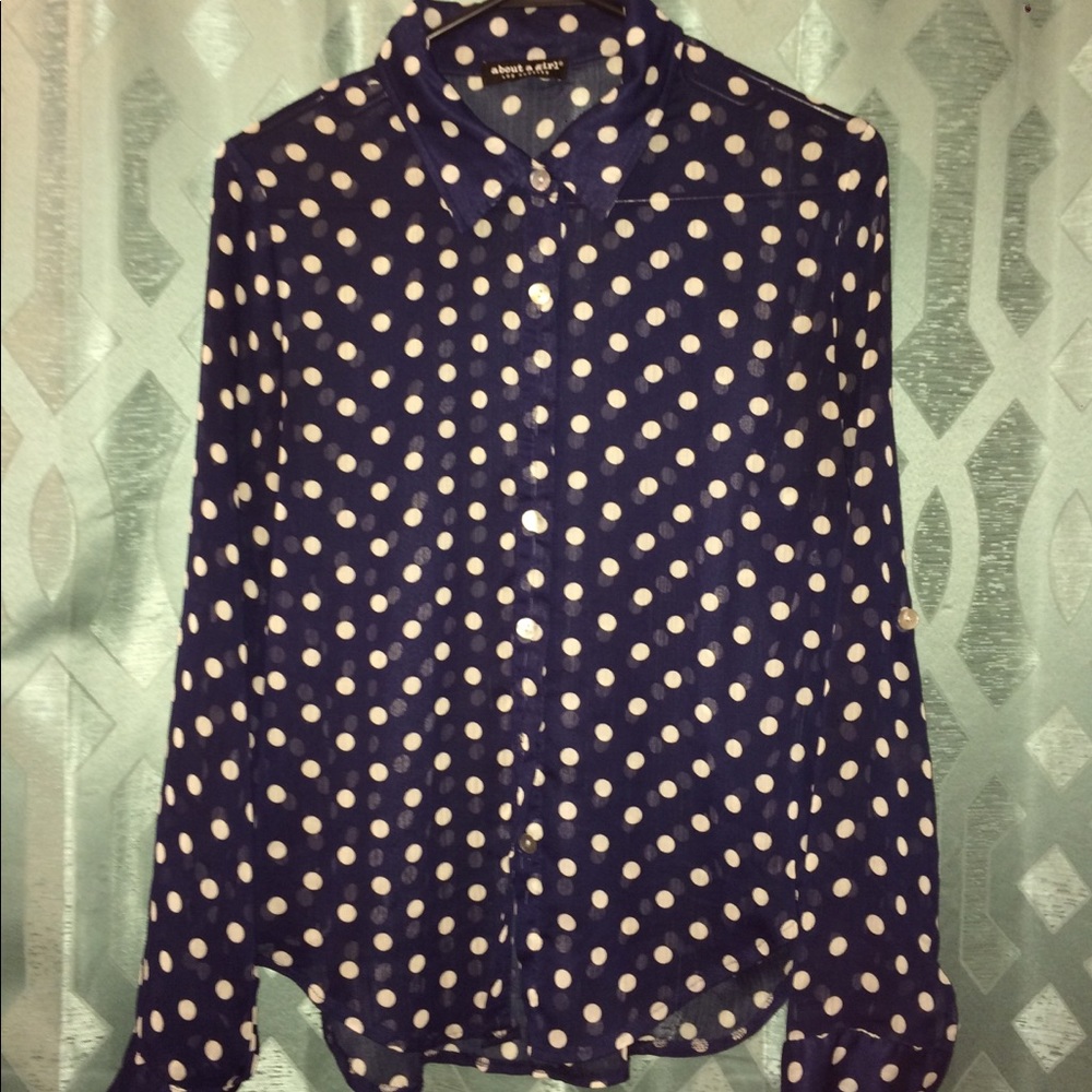 Polka Dot Blouse